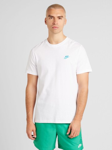 Nike Sportswear Shirt 'CLUB' in White: front