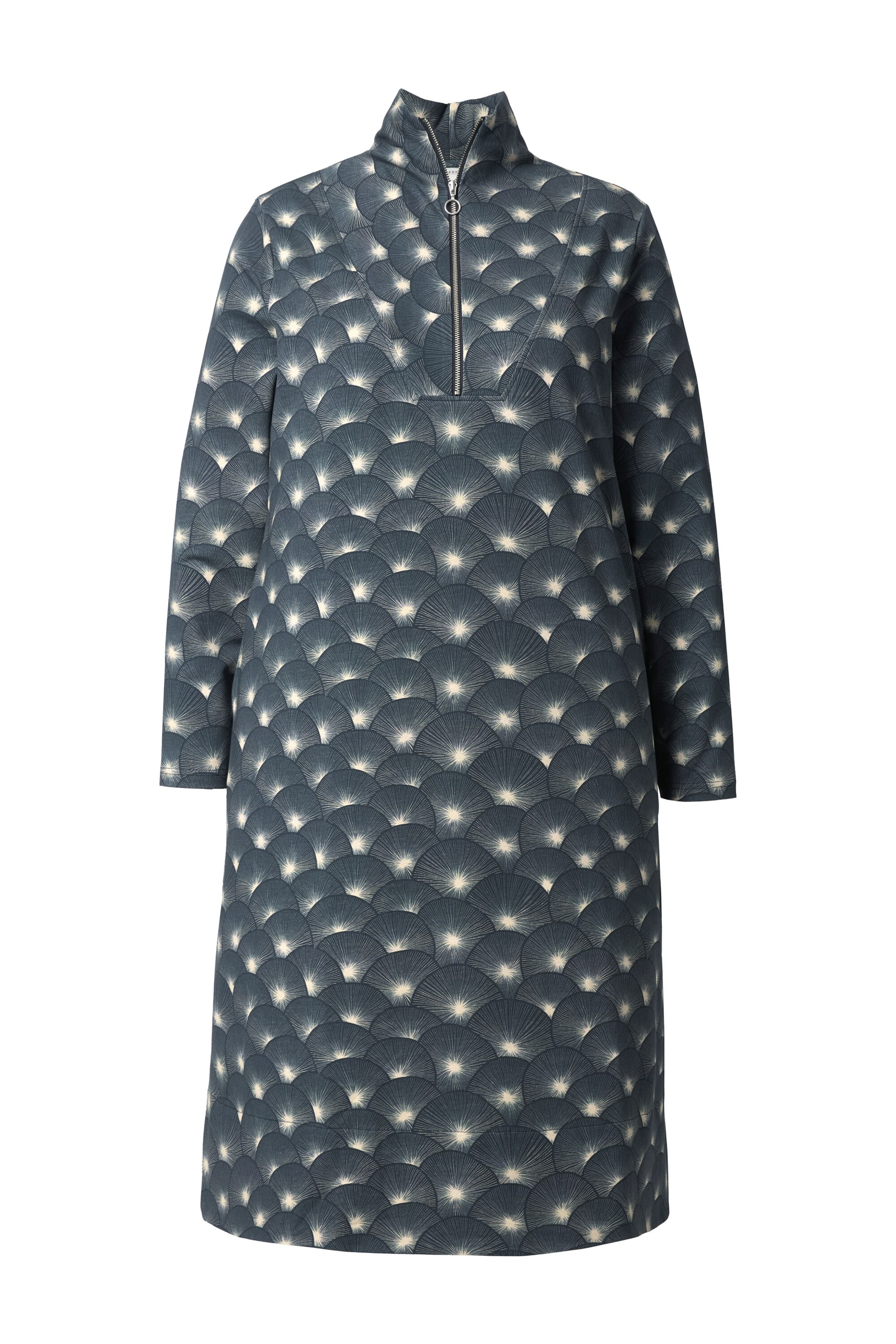 Ulla Popken Jurk in Zwart: voorkant