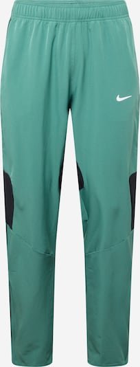 NIKE Pantalon de sport 'Advantage' en vert / noir / blanc, Vue avec produit