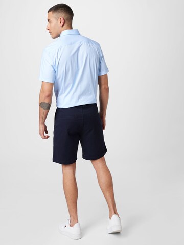 regular Pantaloni con pieghe 'JAN' di anerkjendt in blu