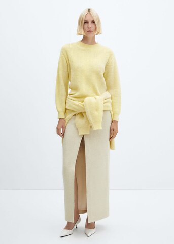 Pull-over 'Grogui' MANGO en jaune