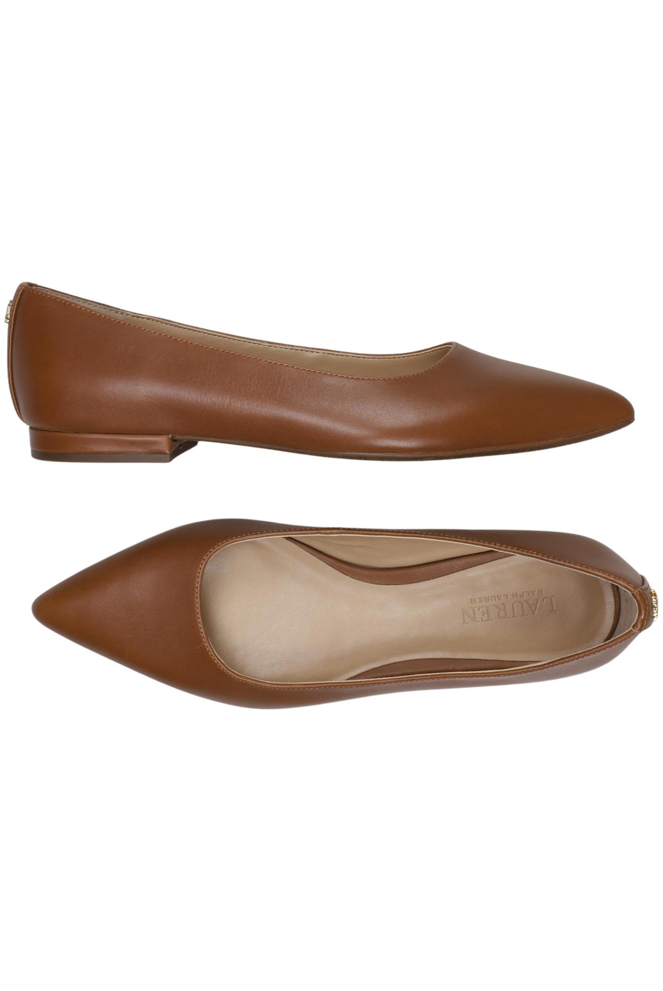 Lauren Ralph Lauren Halbschuh 36 in Braun: Vorderseite