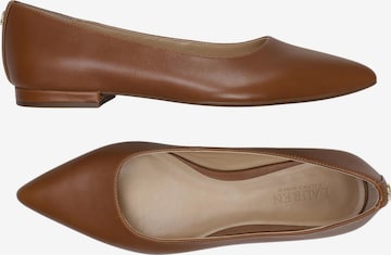 Lauren Ralph Lauren Halbschuh 36 in Braun: Vorderseite
