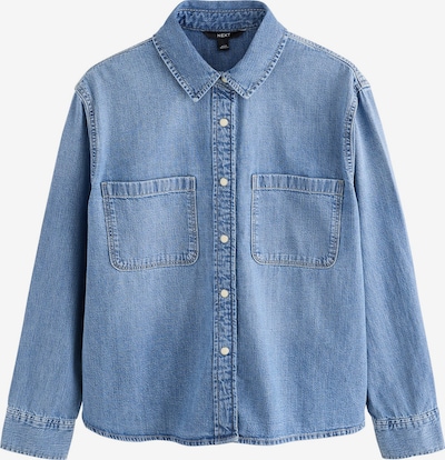Next Pusero koossa XS värissä sininen denim, Tuotenäkymä