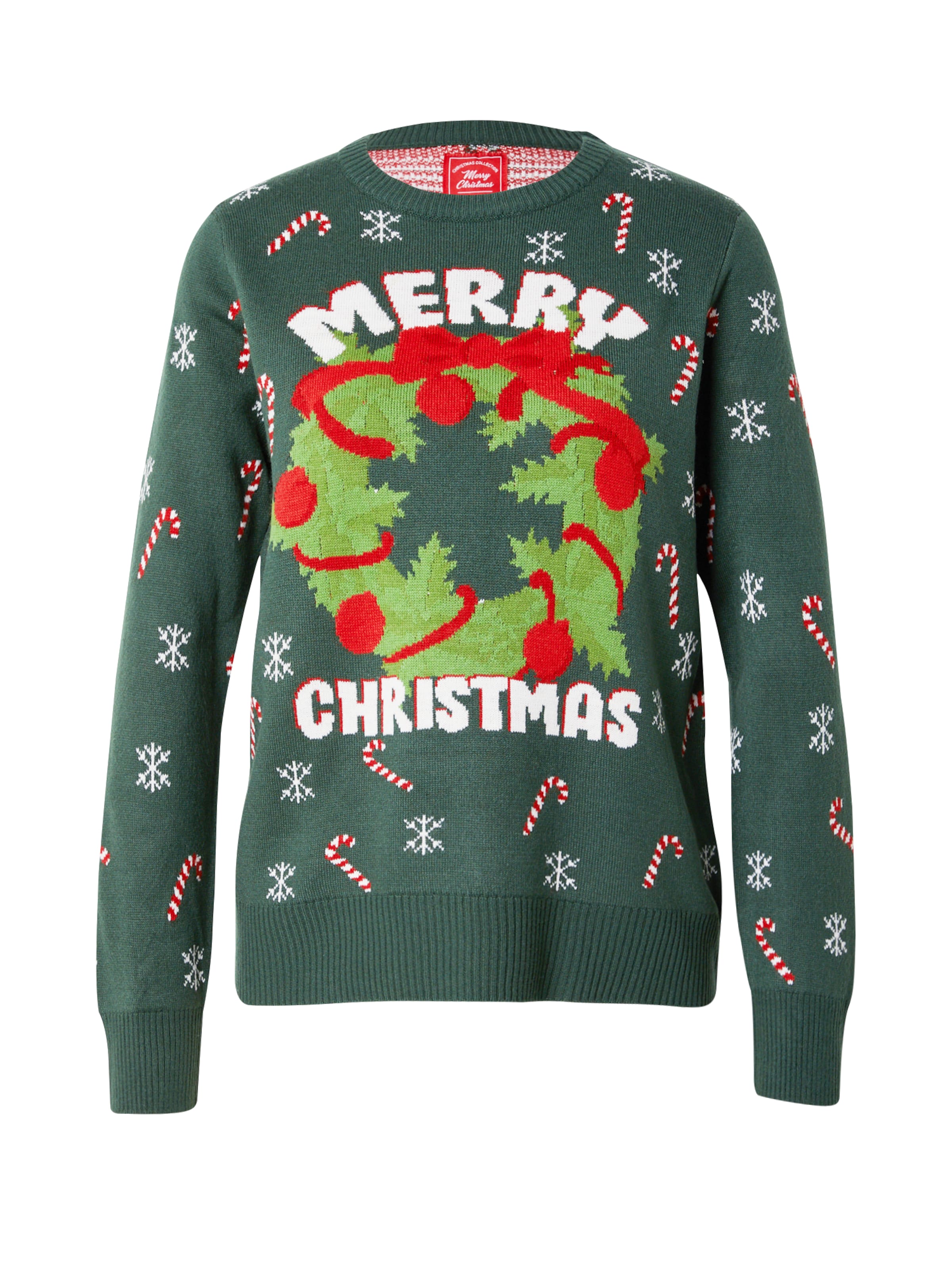 Sublevel Πουλόβερ σε πράσινο: μπροστά