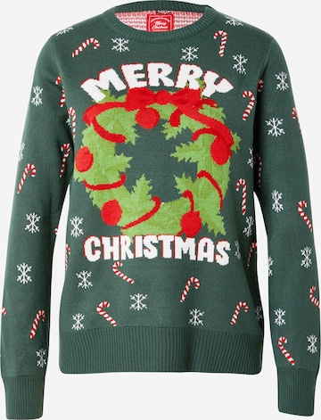 Pull-over Sublevel en vert : devant
