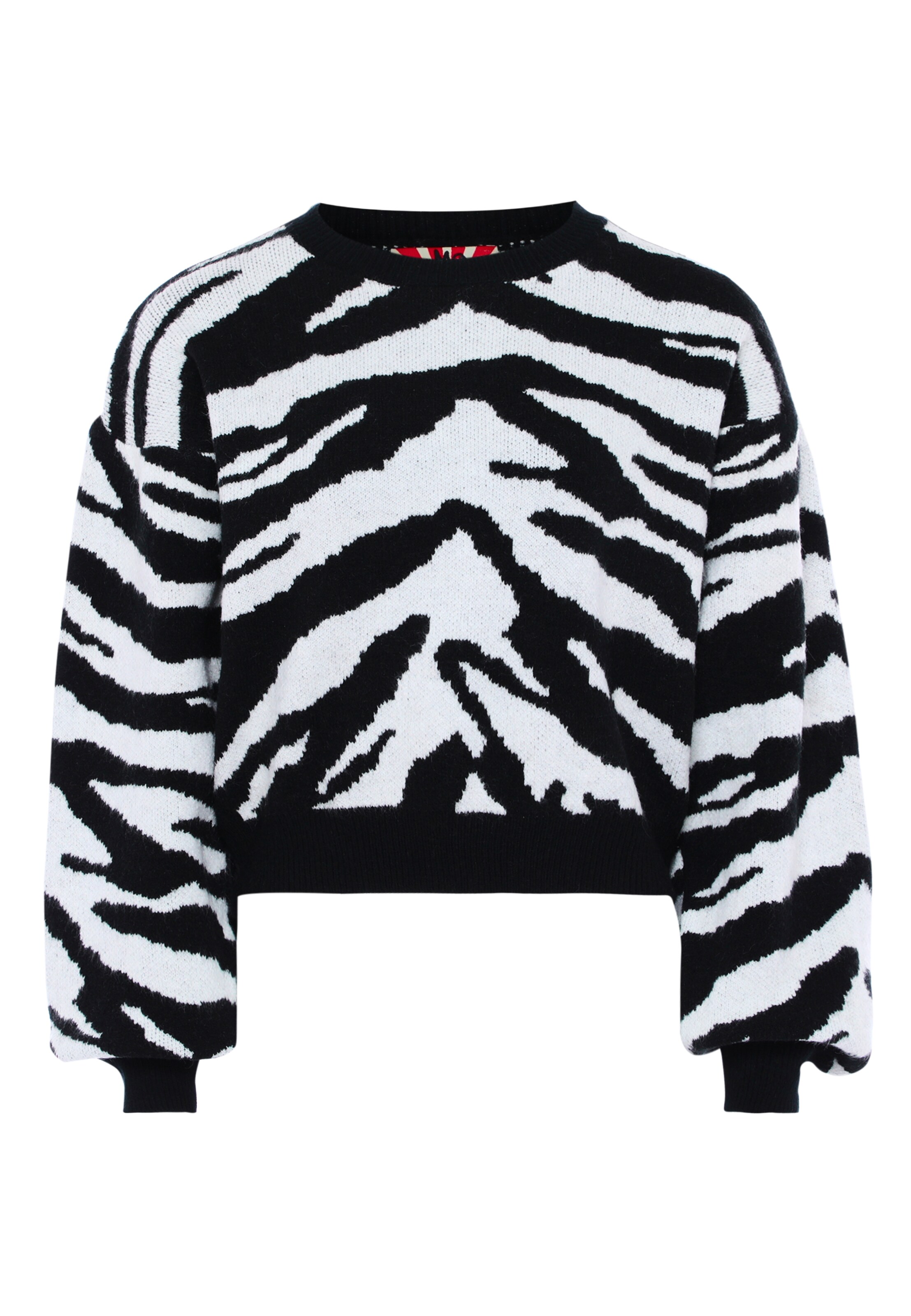 myMo ROCKS Sveter - Biela: predná strana