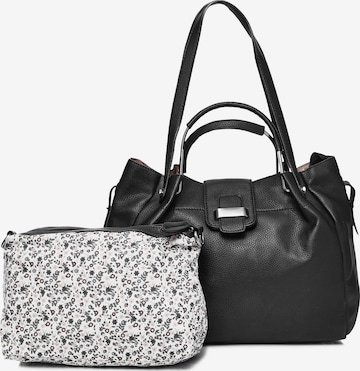 Emma & Kelly Handbag in Black: front
