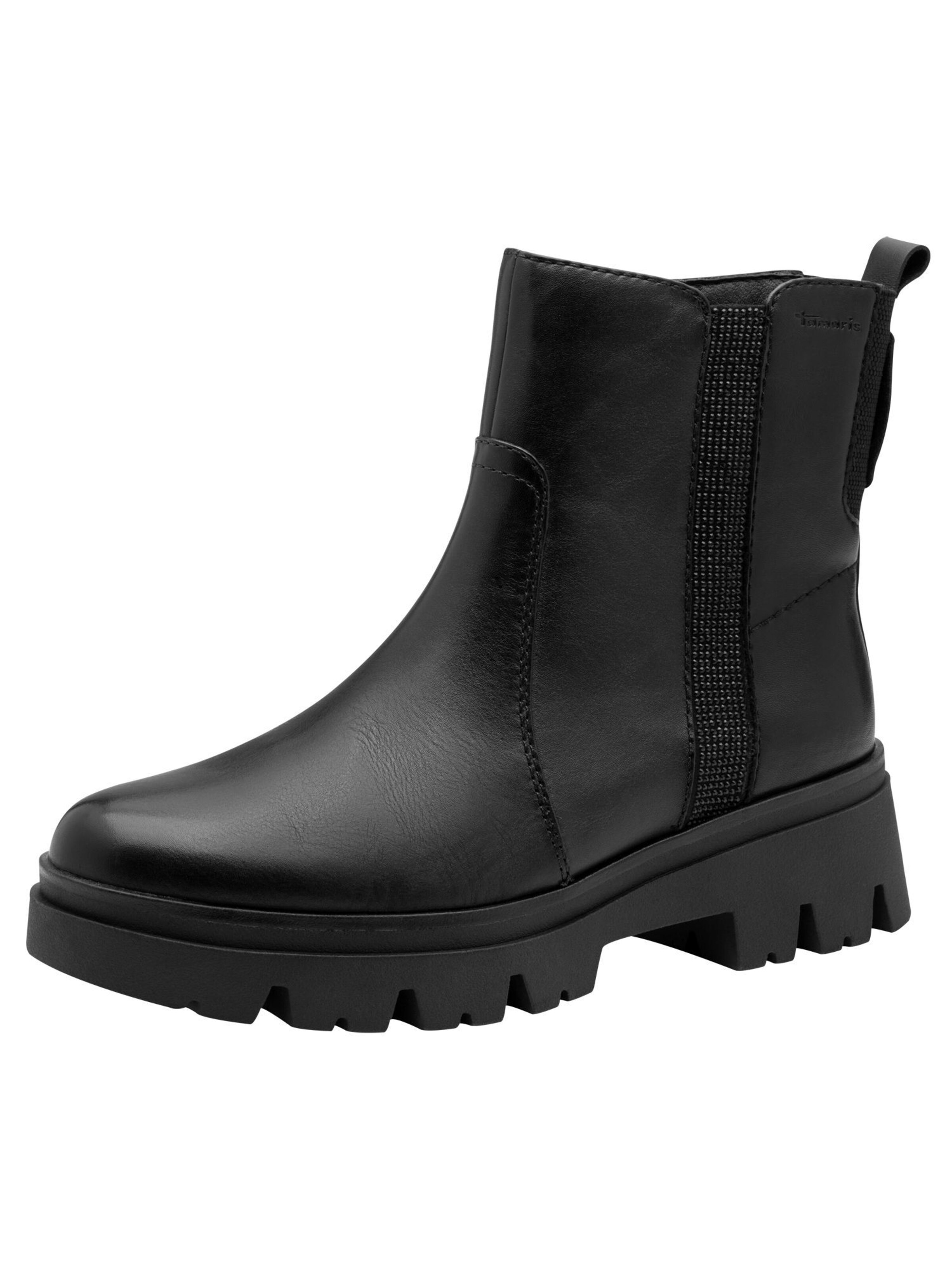 Tamaris Ankle Boots in Black: front