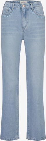 Fabienne Chapot Regular Jeans 'Lola' in Blauw: voorkant