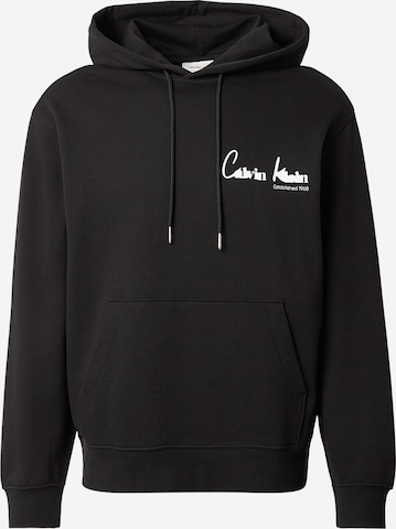 juoda Calvin Klein Jeans Megztinis be užsegimo: priekis