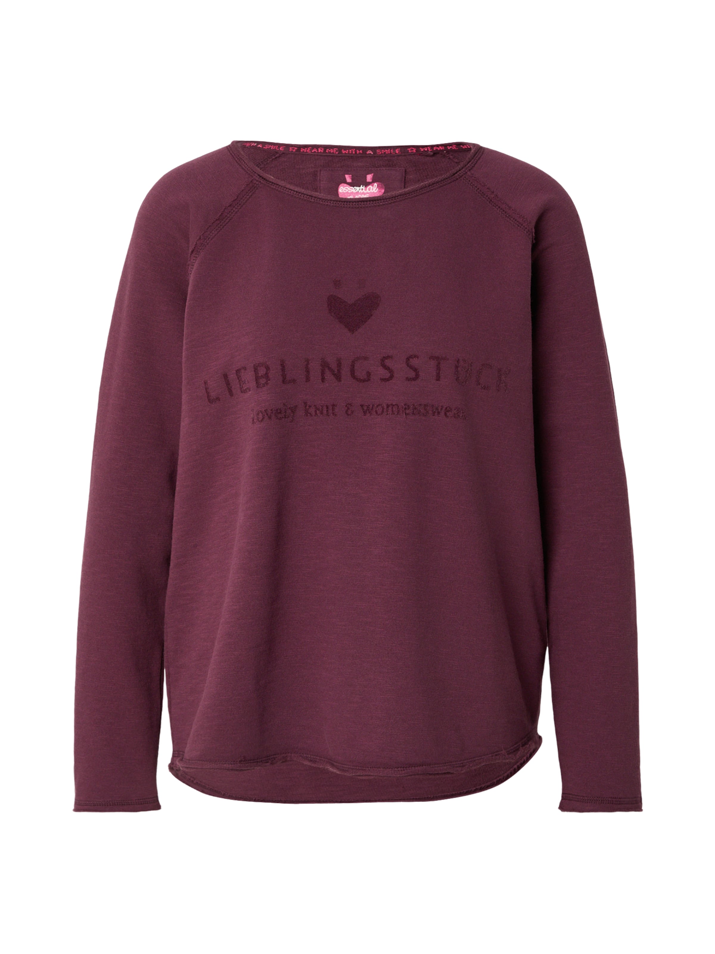 Tricou 'Cathrina' de la LIEBLINGSSTÜCK pe mov: față