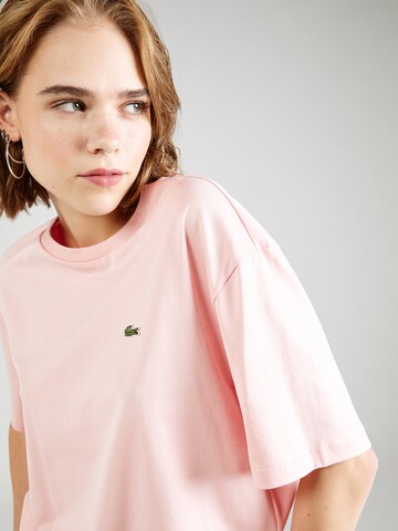 LACOSTE T-Shirt in Pink