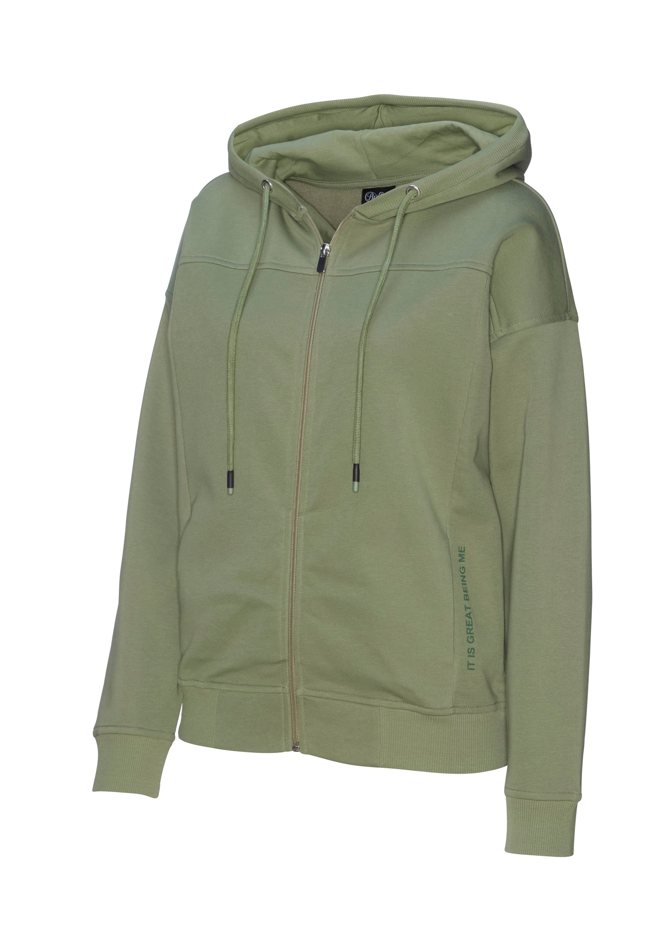 BUFFALO Ζακέτα φούτερ σε πράσινο