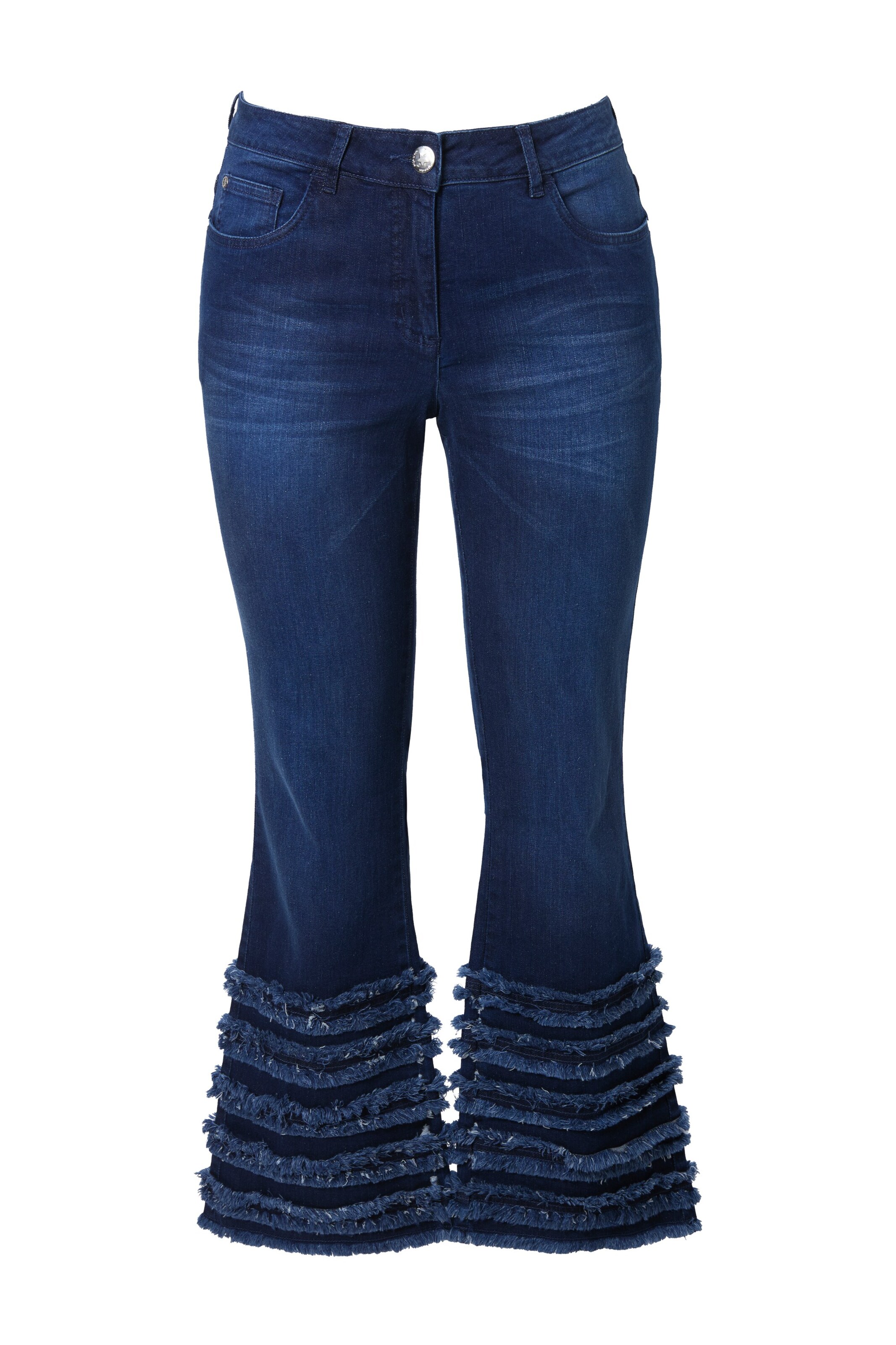 Angel of Style Flared Jeans in Blau: Vorderseite