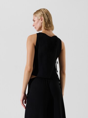 Karl Lagerfeld Top in Schwarz