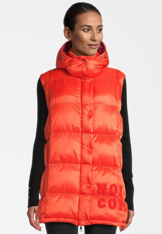 No. 1 Como Vest 'Mille' in Red: front