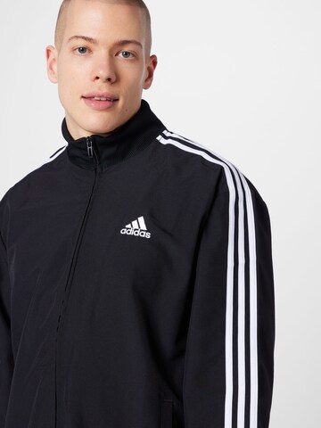 ADIDAS SPORTSWEAR - Fato de treino '3-Stripes ' em preto