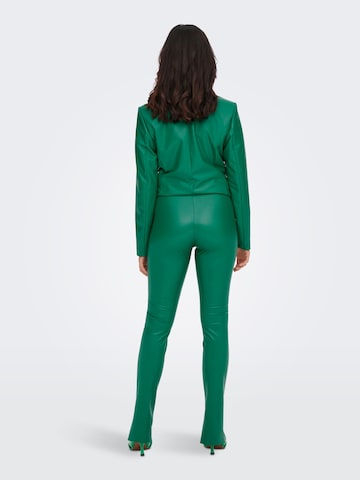 Coupe slim Leggings 'Papaya' ONLY en vert