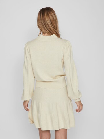 VILA Sweater 'RIL' in Beige