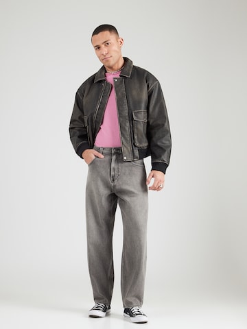 HOLLISTER Baggy Džínsy - Sivá