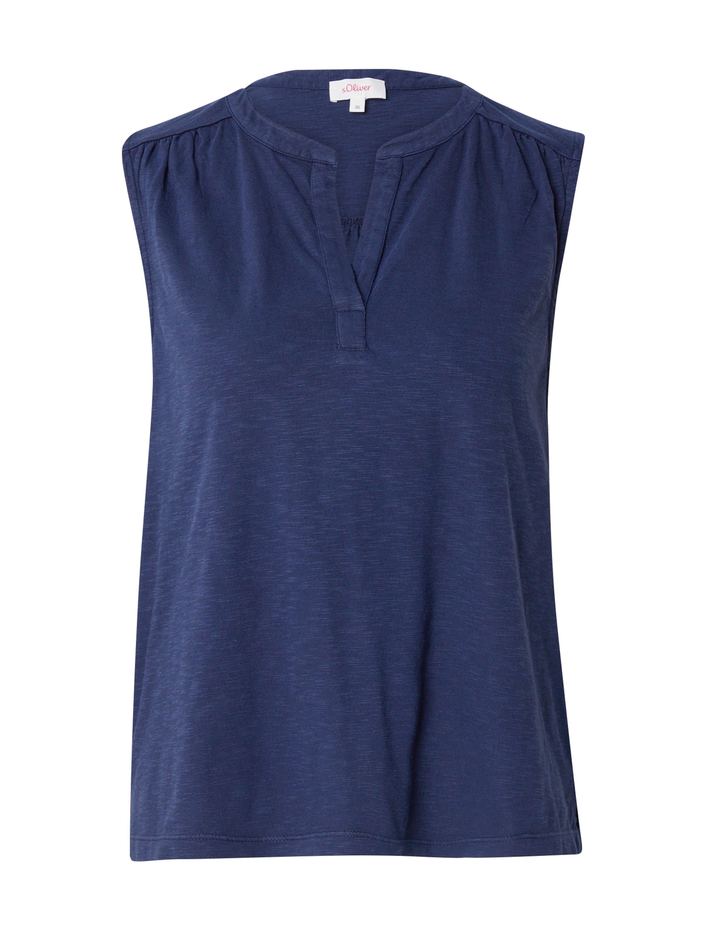 Chemisier s.Oliver en bleu : devant