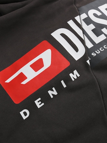 DIESEL Sweatshirt 'S-GIRK-HOOD-CUTY 93R' in Grey