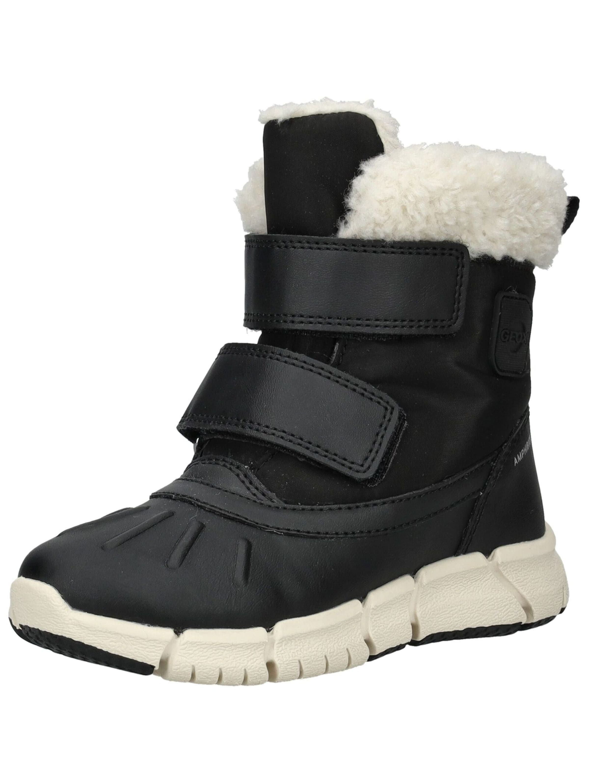 Boots da neve di GEOX in nero: frontale