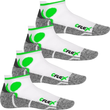 cflex Athletic Socks 'Running' in Green: front