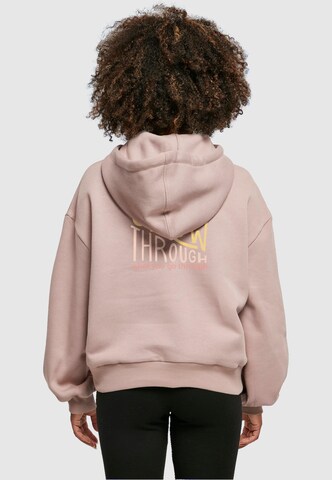 Merchcode Sweatshirt 'Spring - Grow Through 1' in Pink