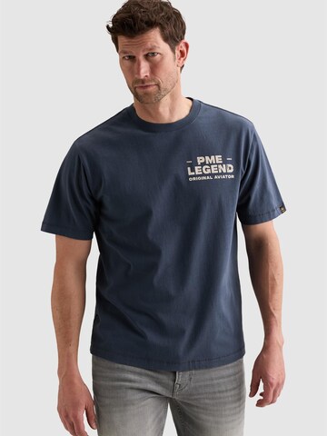 PME Legend Shirt in Blauw: voorkant