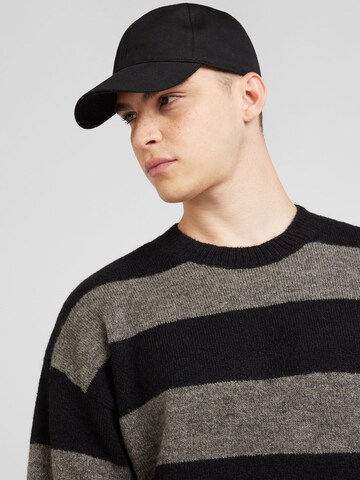 MUSTANG Sweater 'Moon' in Grey