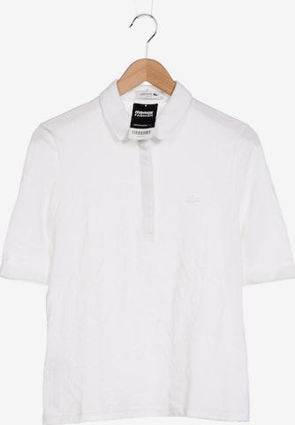 LACOSTE Top & Shirt in XL in White: front