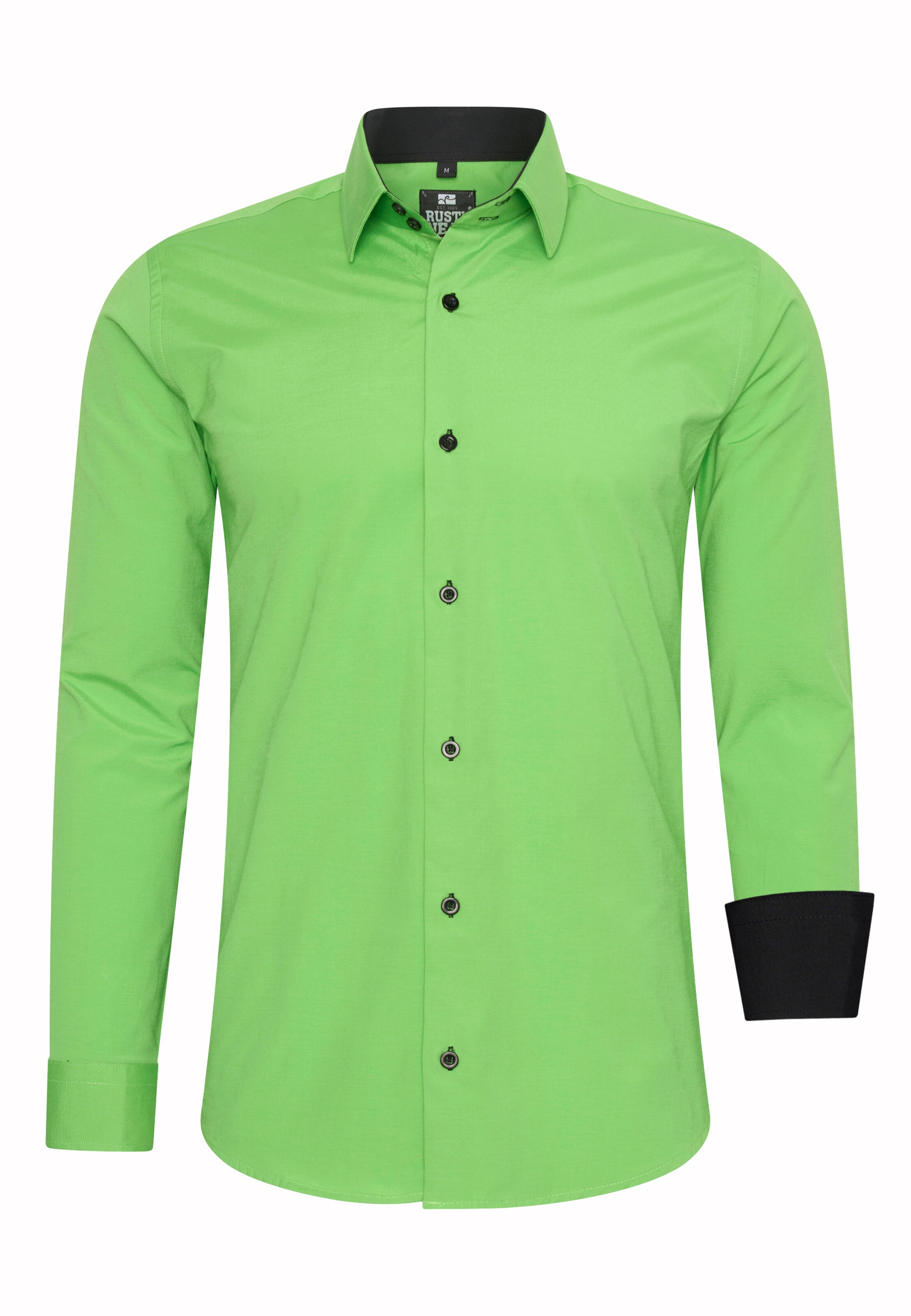 Rusty Neal Regular fit Button Up Shirt in Green