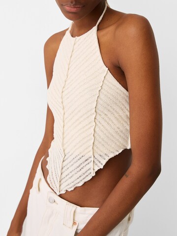 Bershka Top in Beige