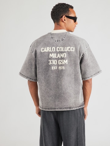 Carlo Colucci Shirt in Grijs: voorkant