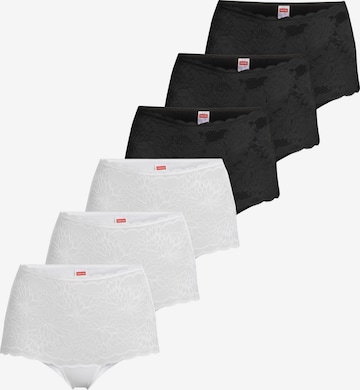 CON-TA Panty 'Modal' in Schwarz: Vorderseite