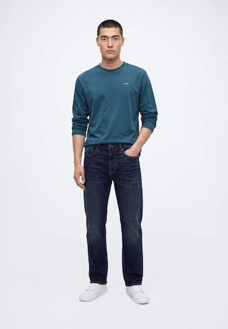 G-STAR Shirt 'True' in Blauw: voorkant