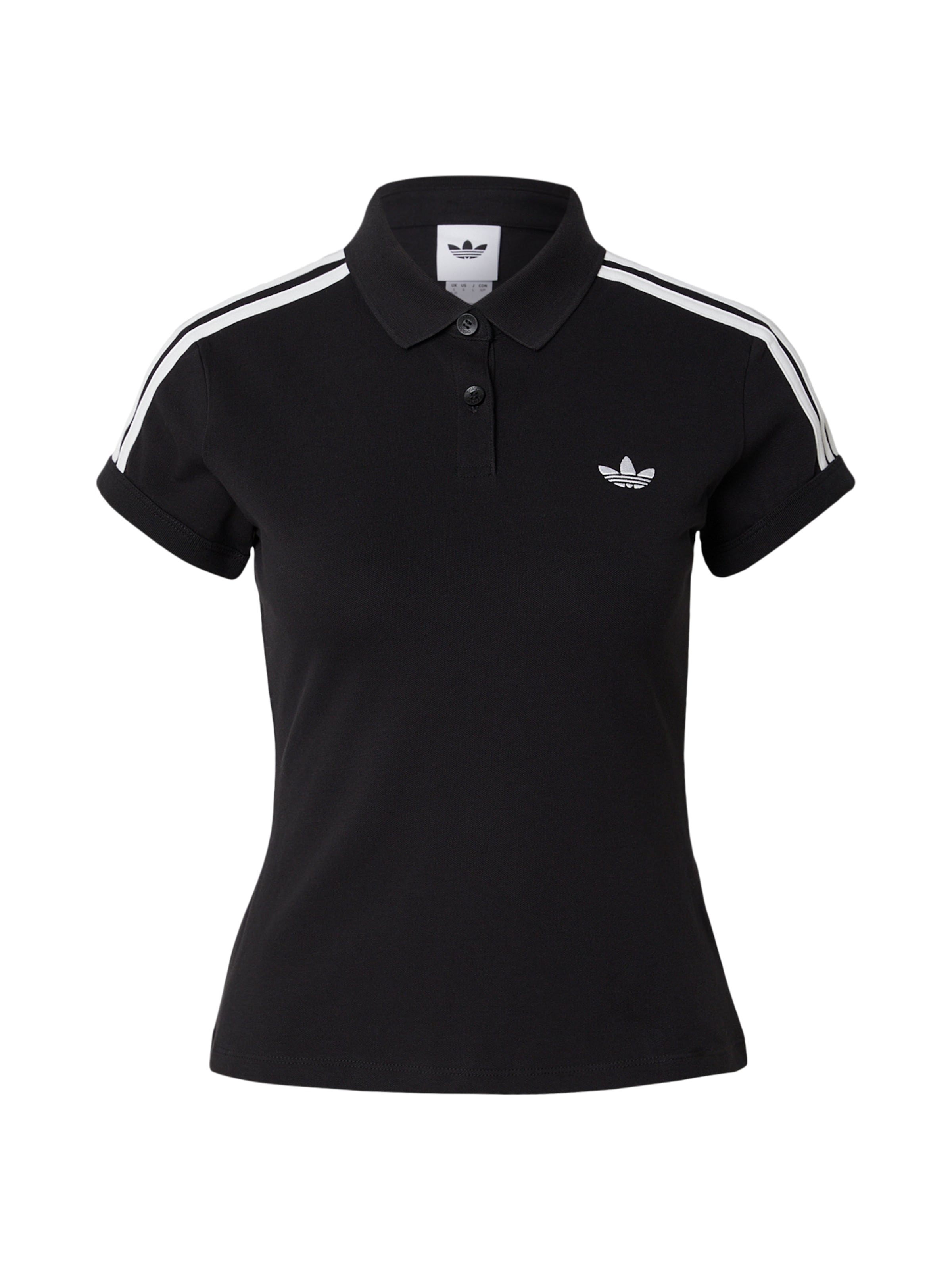 T-shirt ADIDAS ORIGINALS en noir : devant