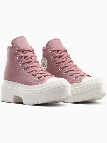 Sneaker bassa 'Converse Chuck Taylor All Star Lugged Heel Platform' di CONVERSE in rosa