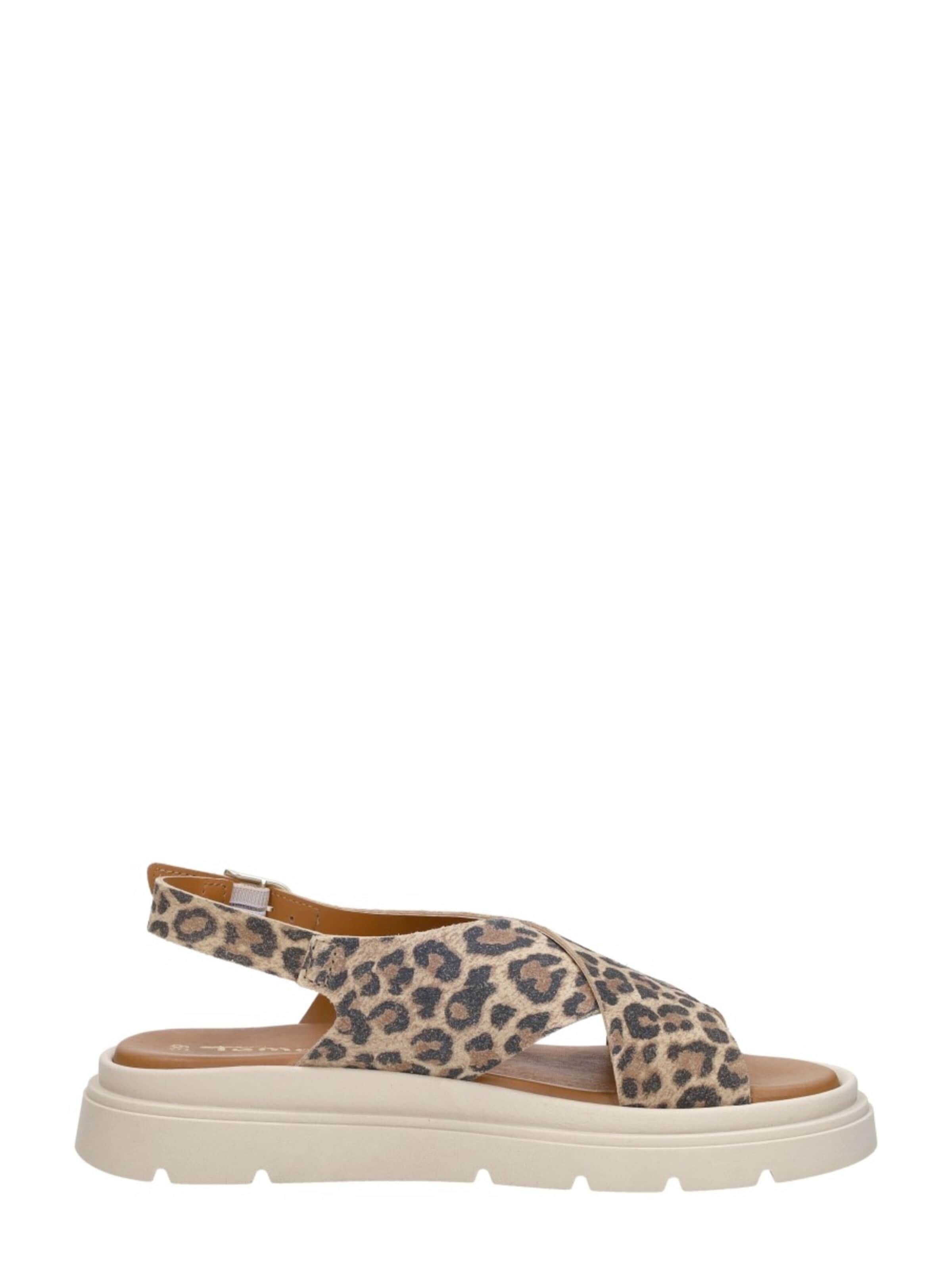 Sandales 'Sandalen Plat' Tamaris en beige