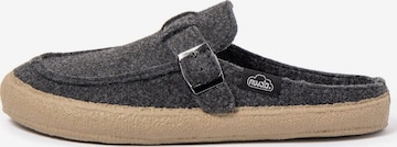 Pantoufle 'Zueco Clay' Nuvola. en gris : devant