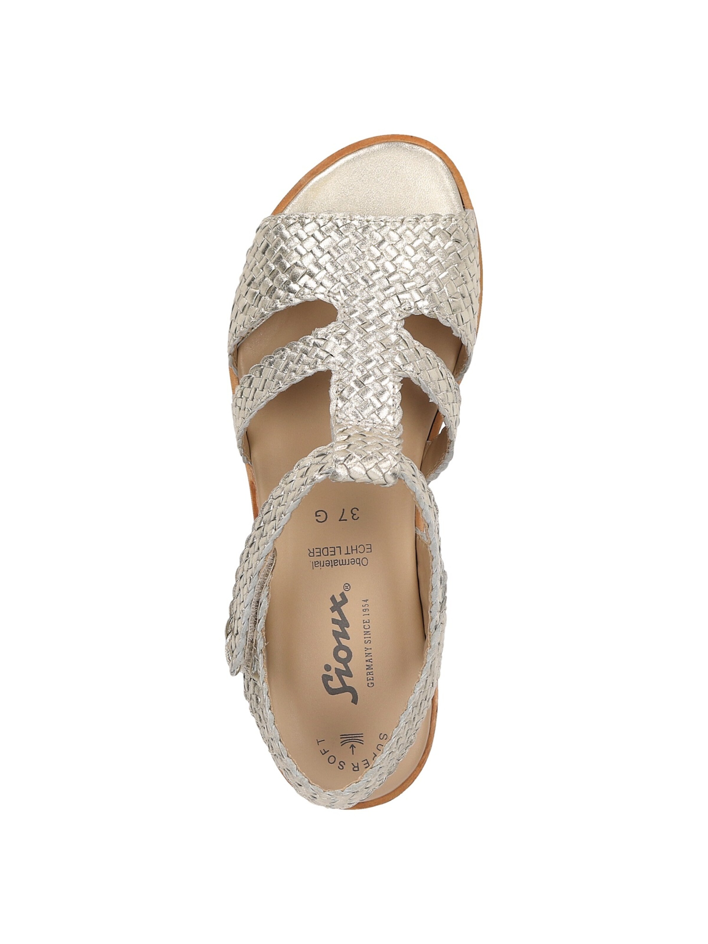 Sandales 'Cosinda-702' SIOUX en or