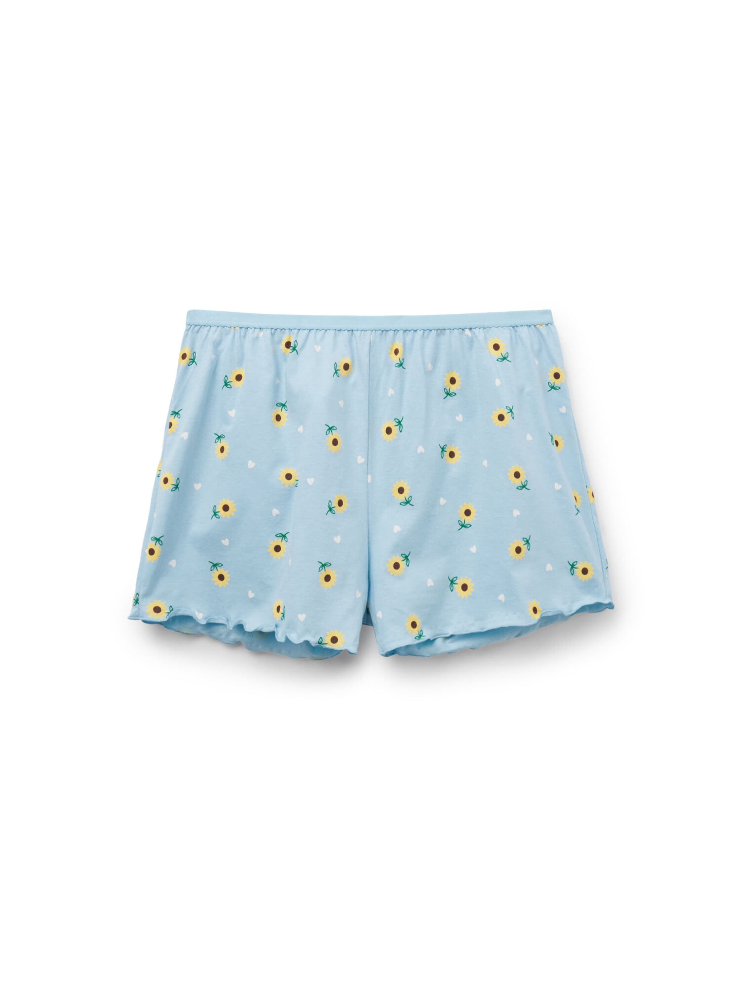 Tezenis Pajama Pants in Blue: front