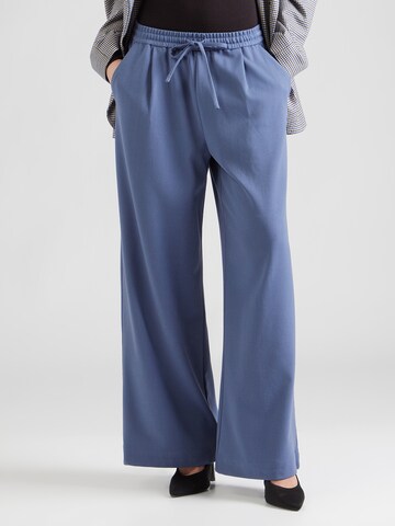 MSCH COPENHAGEN Широкий Брюки со складками 'Jalen Henrika' в Синий: спереди