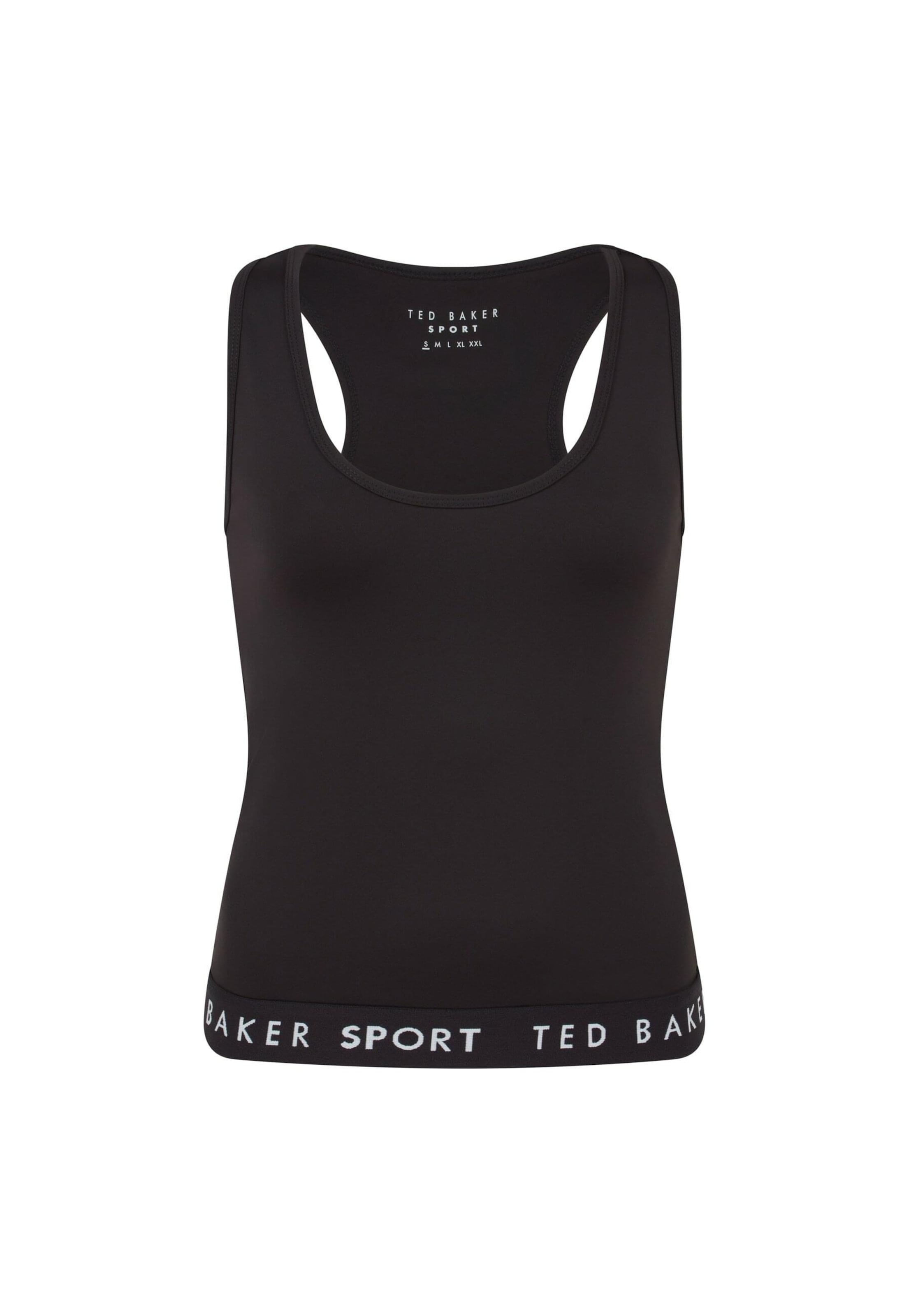 Top 'Rihanna Essentials' di Ted Baker in nero: frontale