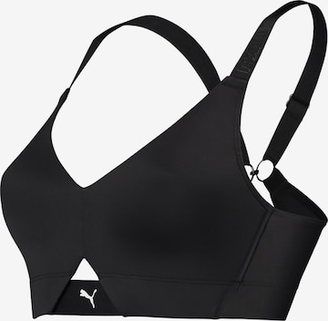 PUMA Triangle Bra in Black