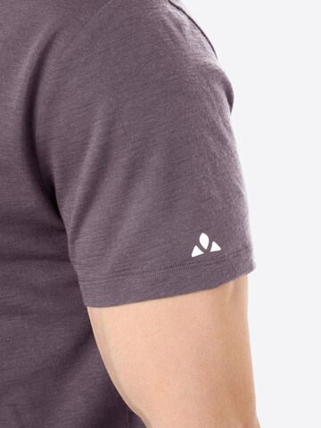 VAUDE Shirt 'Tekoa' in Purple