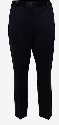 Tommy Hilfiger Curve Trousers with creases 'Punto' in Blue: front