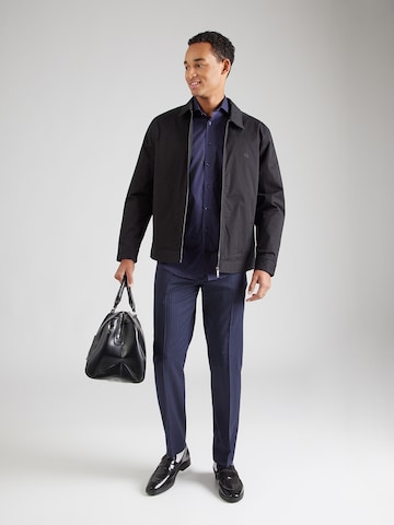 Bruun & Stengade Regular Fit Hemd 'Begovic' in Blau